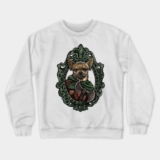 Dog Cameo: Battle Axe Chihuahua Crewneck Sweatshirt